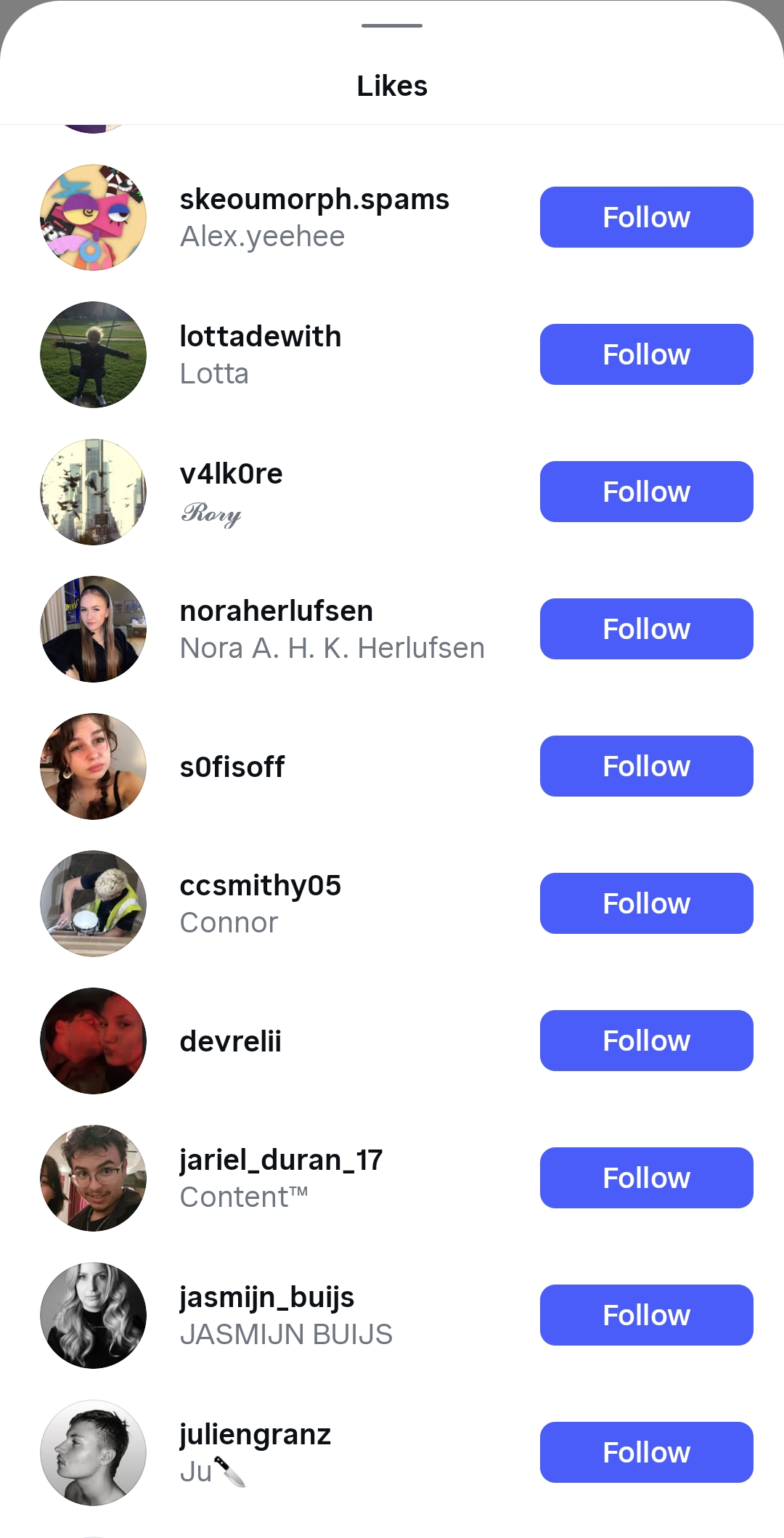 Instagram Screenshot