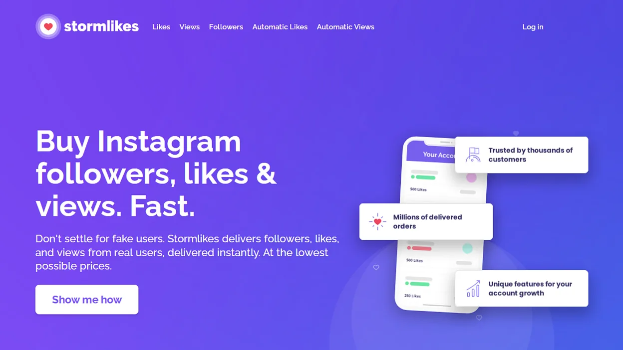 Stormlikes review for buying USA-targeted Instagram likes