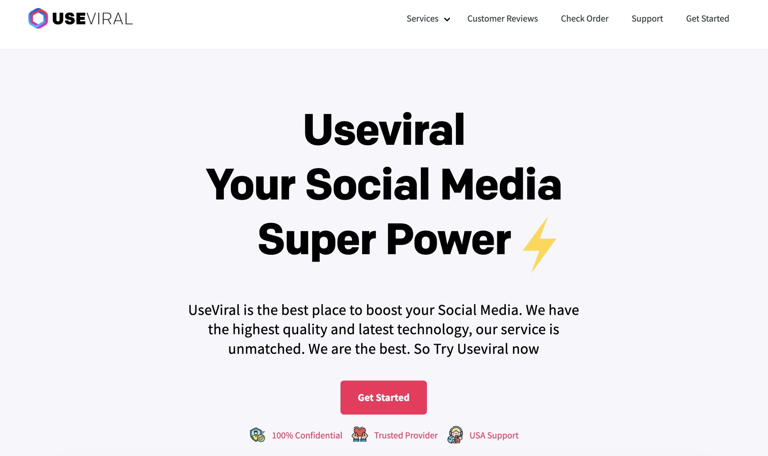 UseViral review — buy American Instagram likes from real US users